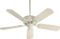 Quorum - 78525-67 - 52"Ceiling Fan - Chateaux - Antique White