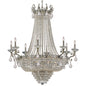 Crystorama - 1488-HB-CL-S - 20 Light Chandelier - Majestic - Historic Brass