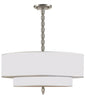 Crystorama - 9507-SN - Five Light Chandelier - Luxo - Satin Nickel