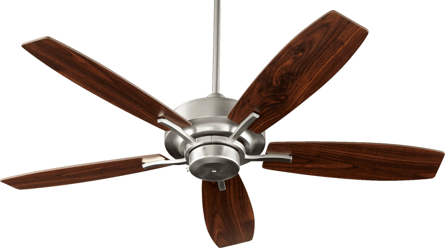 Quorum - 64525-65 - 52"Ceiling Fan - SOHO - Satin Nickel