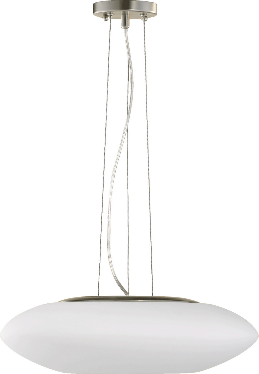 Quorum - 808-65 - Three Light Pendant - Pendants Satin Nickel - Satin Nickel