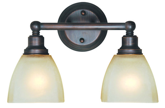 Craftmade - 26602-BZ - Two Light Vanity - Bradley - Bronze