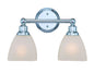 Craftmade - 26602-CH - Two Light Vanity - Bradley - Chrome