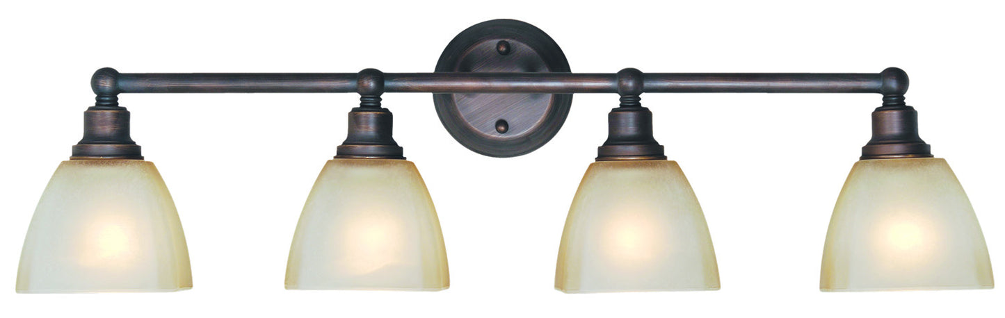 Craftmade - 26604-BZ - Four Light Vanity - Bradley - Bronze