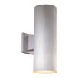 Vaxcel - CO-OWB052SL - Two Light Outdoor Wall Mount - Chiasso - Satin Aluminum