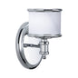 Vaxcel - CR-VLU001CH - One Light Vanity - Carlisle - Chrome