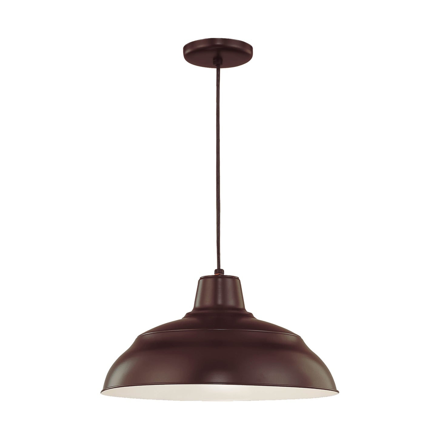 Millennium - RWHC17-ABR - One Light Pendant - R Series - Architect Bronze