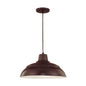 Millennium - RWHC17-ABR - One Light Pendant - R Series - Architect Bronze