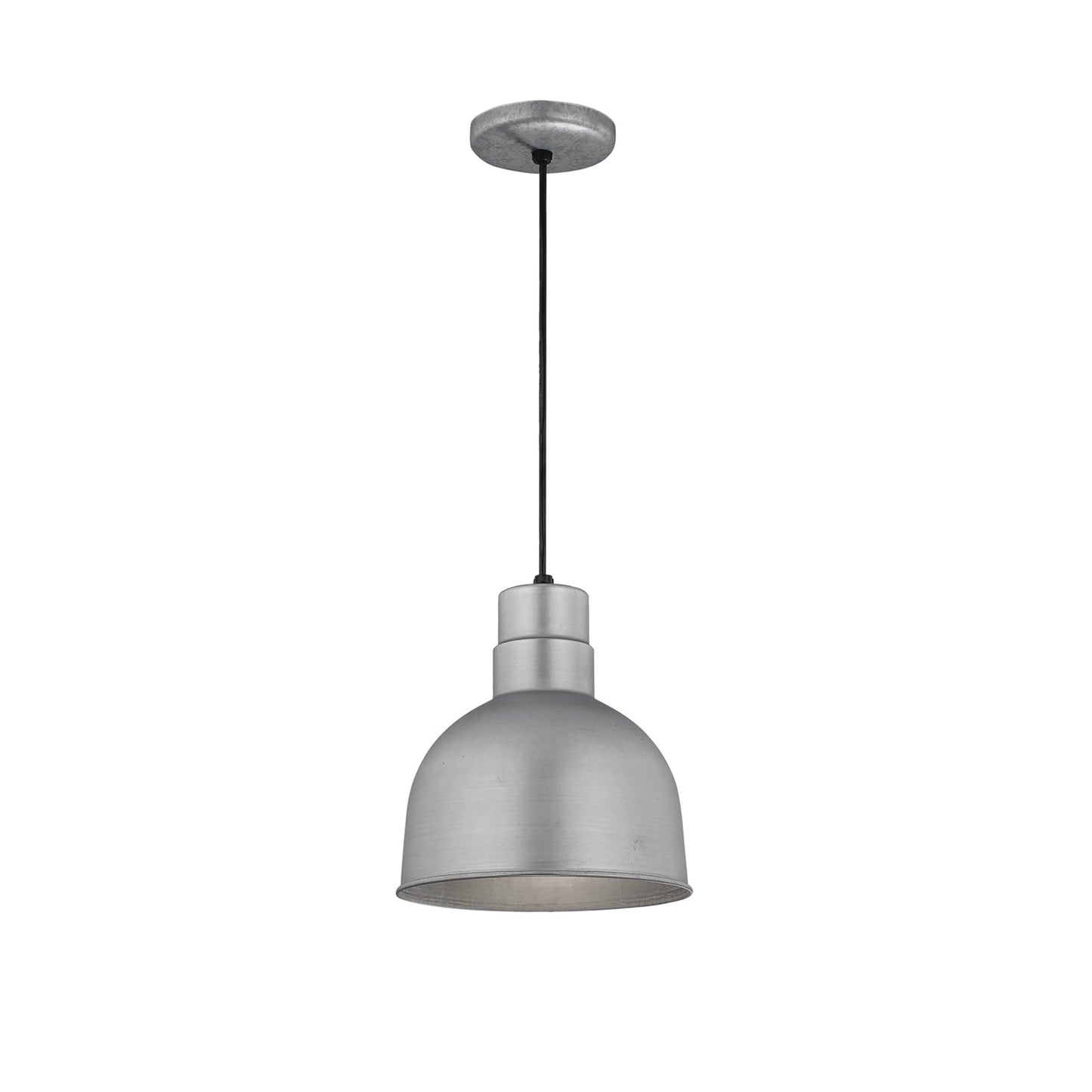 Millennium - RDBC10-GA - One Light Pendant - R Series - Galvanized