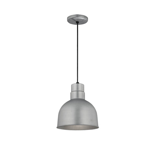 Millennium - RDBC10-GA - One Light Pendant - R Series - Galvanized