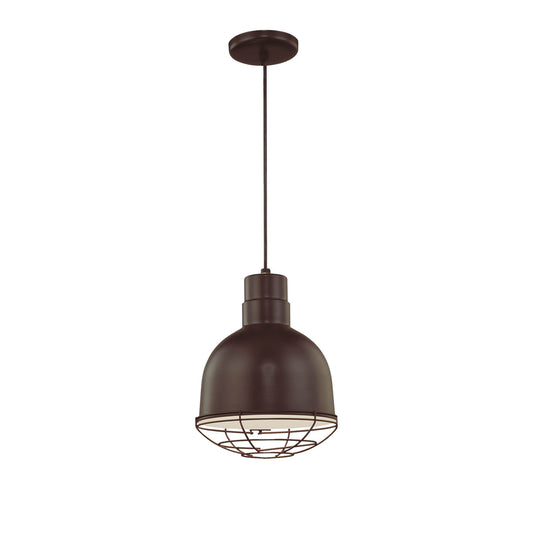 Millennium - RDBC10-ABR - One Light Pendant - R Series - Architectural Bronze