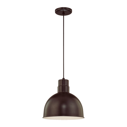 Millennium - RDBC12-ABR - One Light Pendant - R Series - Architectural Bronze