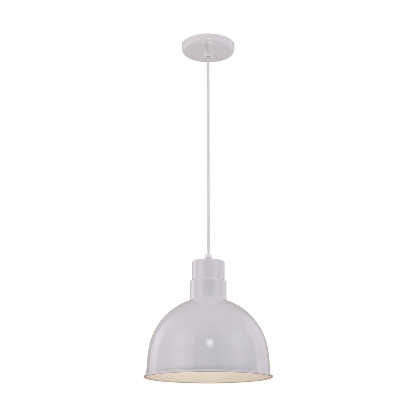 Millennium - RDBC12-WH - One Light Pendant - R Series - White