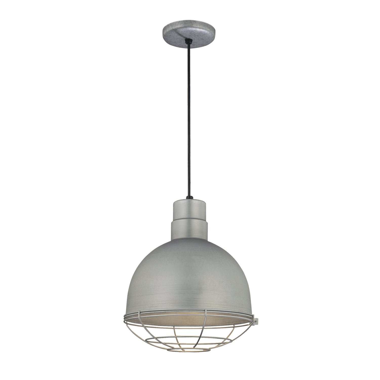 Millennium - RDBC12-GA - One Light Pendant - R Series - Galvanized