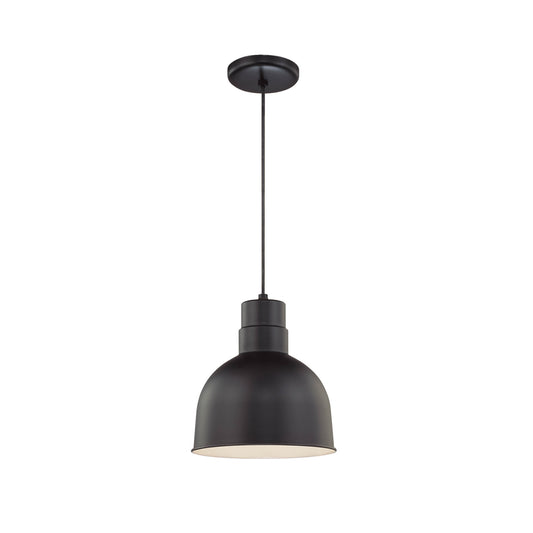 Millennium - RDBC10-SB - One Light Pendant - R Series - Satin Black