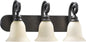 Quorum - 5154-3-86 - Three Light Vanity - Bryant - Oiled Bronze