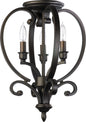 Quorum - 6754-3-86 - Three Light Dual Mount - Bryant - Oiled Bronze