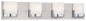 George Kovacs - P5954-077 - Four Light Bath - Convex - Chrome