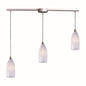 ELK Home - 502-3L-SW - Three Light Pendant - Verona - Satin Nickel