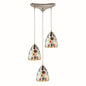 ELK Home - 542-3 - Three Light Pendant - Gemstone - Satin Nickel
