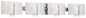 Minka-Lavery - 6394-77 - Four Light Bath - Clarte - Chrome