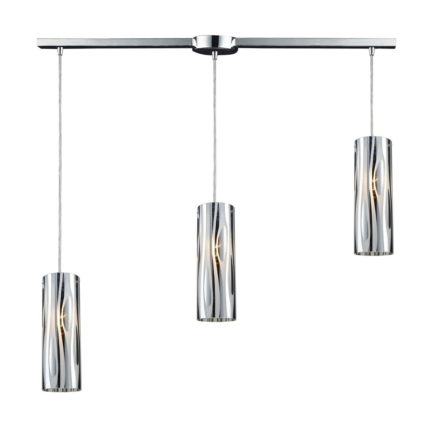 ELK Home - 31078/3L - Three Light Pendant - Chromia - Polished Chrome