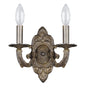 Crystorama - 5122-VB - Two Light Wall Sconce - Paris Market - Venetian Bronze