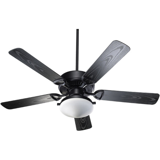 Quorum - 1435255959 - 52"Patio Fan - Estate Patio - Matte Black