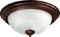 Quorum - 3066-13-86 - Two Light Ceiling Mount - 3066 Ceiling Mounts - Oiled Bronze