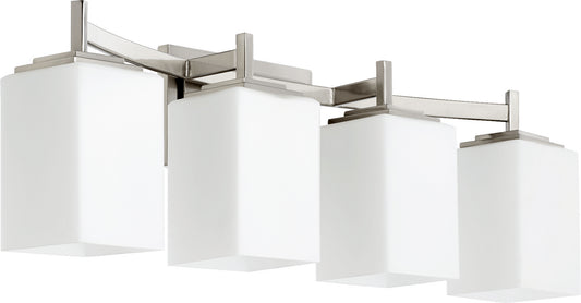 Quorum - 5084-4-65 - Four Light Vanity - Delta - Satin Nickel