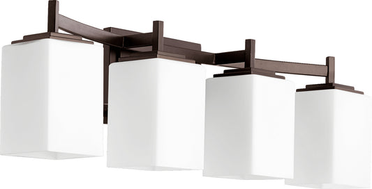 Quorum - 5084-4-86 - Four Light Vanity - Delta - Oiled Bronze