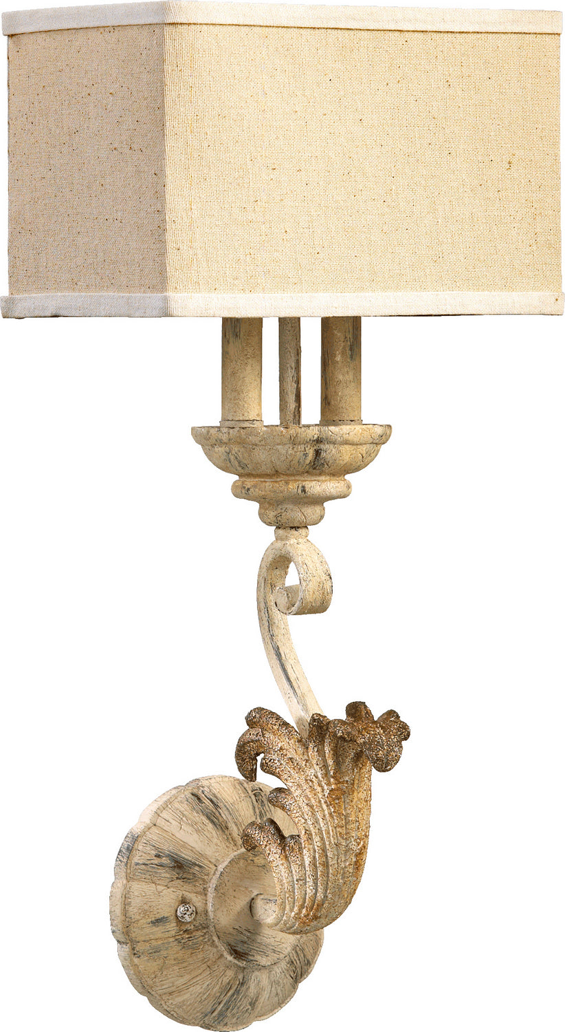 Quorum - 5237-2-70 - Two Light Wall Mount - Florence - Persian White