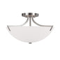 Capital Lighting - 4037BN - Three Light Semi-Flush Mount - Stanton - Brushed Nickel