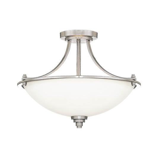 Millennium - 7263-SN - Three Light Pendant - Bristo - Satin Nickel