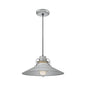 Millennium - RRRC18-GA - One Light Pendant - R Series - Galvanized