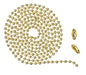 Craftmade - C3-BB - 36" Beaded Chain - Beaded Chain - Bright Brass