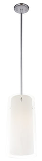 DVI Lighting - DVP9021CH-OP - One Light Mini-Pendant - Essex - Chrome With Half Opal Glass
