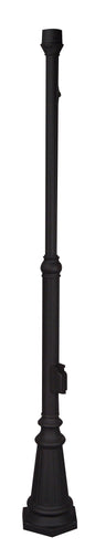 Craftmade - Z8984-TB - 80" Pad Mount Post - Pad Mounts, Posts - Textured Black