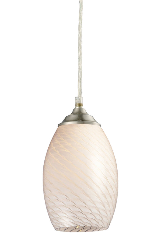 Z-Lite - 131W-BN - One Light Pendant - Jazz - Brushed Nickel