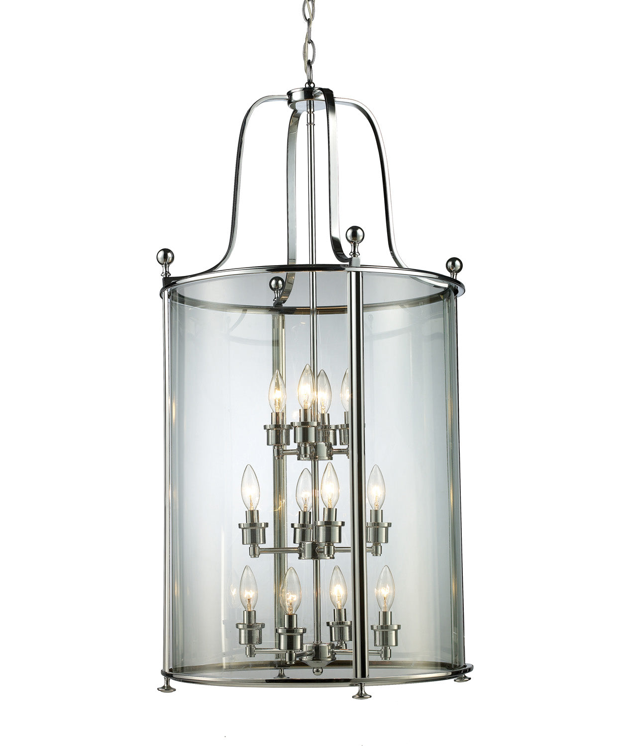 Z-Lite - 134-12 - 12 Light Chandelier - Wyndham - Chrome