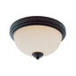 Z-Lite - 314F2-BRZ - Two Light Flush Mount - Chelsey - Bronze