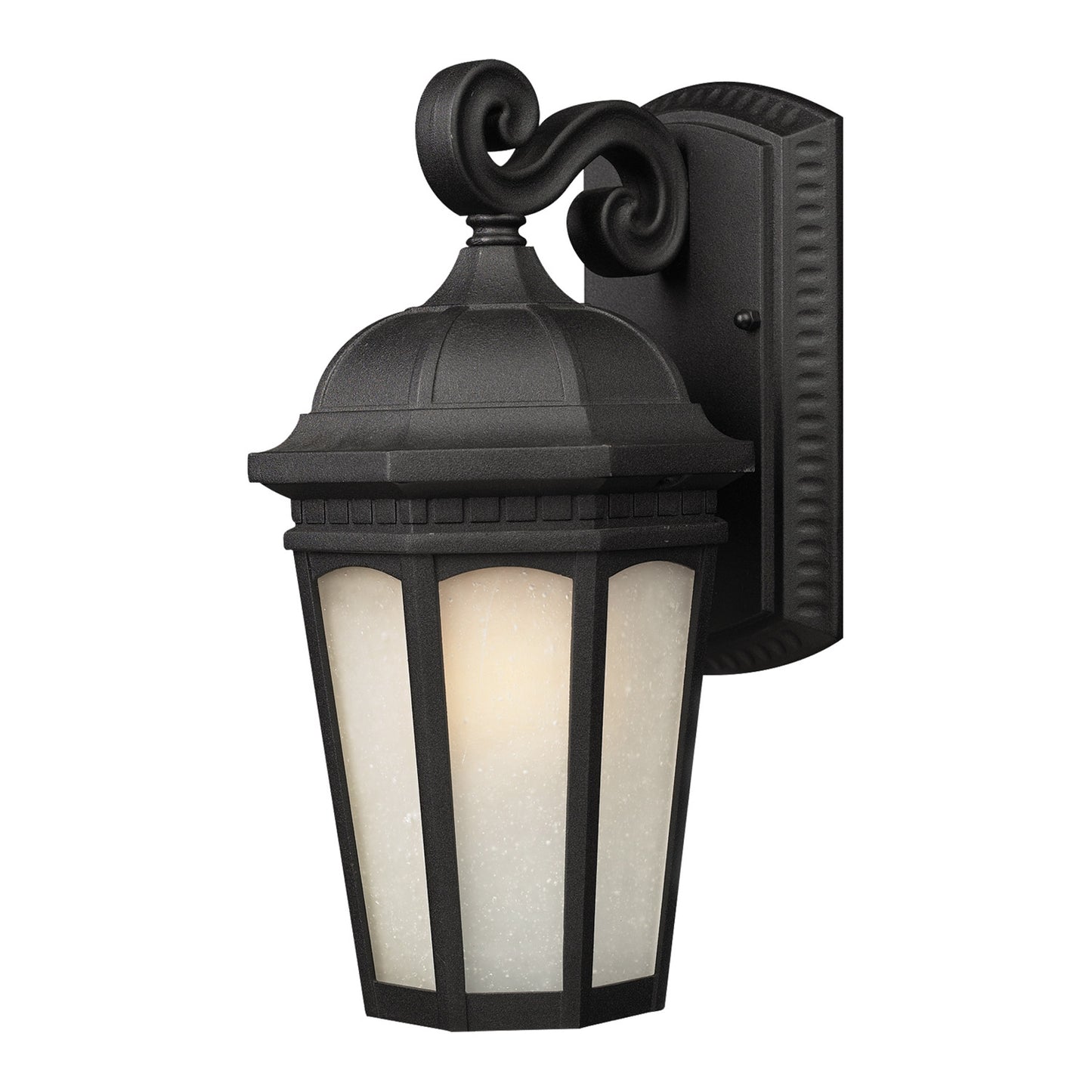 Z-Lite - 508M-BK - One Light Outdoor Wall Mount - Newport - Black