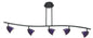 Cal Lighting - SL-954-5-DB/BLS - Five Light Pendant - Serpentine - Dark Bronze