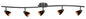 Cal Lighting - SL-954-5-DBBRNS - Five Light Pendant - Serpentine - Dark Bronze