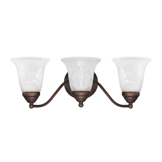 Capital Lighting - 1363BB-117 - Three Light Vanity - Brady - Burnished Bronze