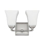 Capital Lighting - 8452BN-119 - Two Light Vanity - Cade - Brushed Nickel