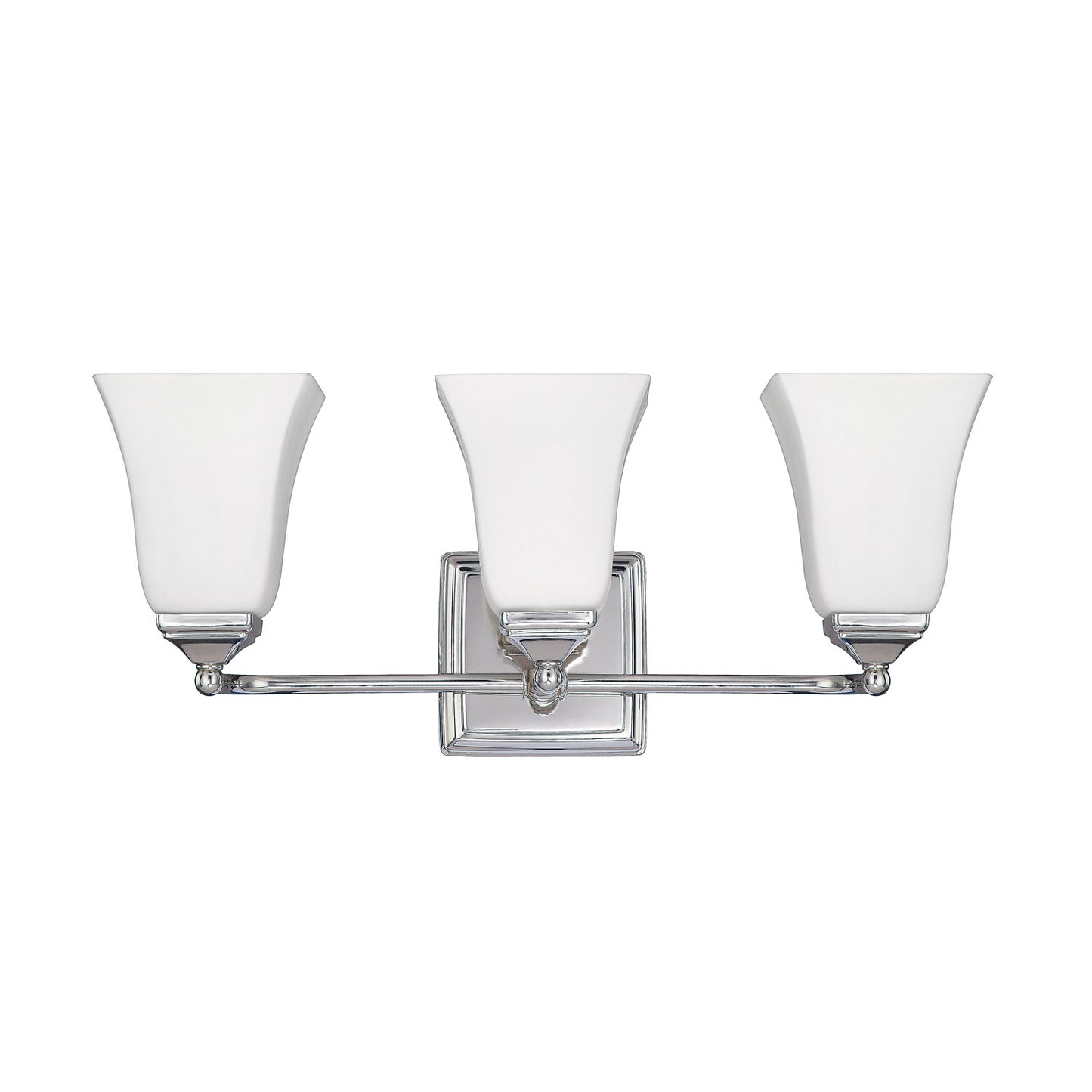 Capital Lighting - 8453PN-119 - Three Light Vanity - Cade - Polished Nickel