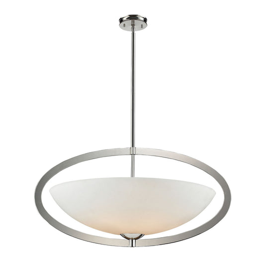 ELK Home - 10238/6 - Six Light Pendant - Dione - Polished Nickel