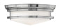 Hinkley - 3301CM - LED Flush Mount - Hadley - Chrome