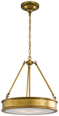 Minka-Lavery - 4173-249 - Three Light Pendant - Harbour Point - Liberty Gold